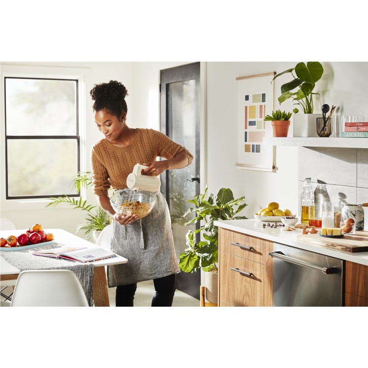 KitchenAid Cordless 7 Speed Hand Mixer - Almond Cream