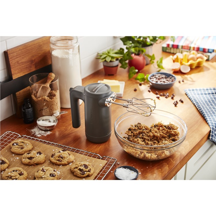 KitchenAid Cordless 7 Speed Hand Mixer - Charcoal Grey