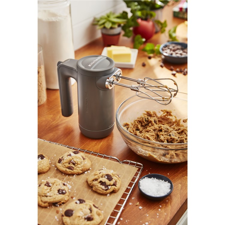 KitchenAid Cordless 7 Speed Hand Mixer - Charcoal Grey