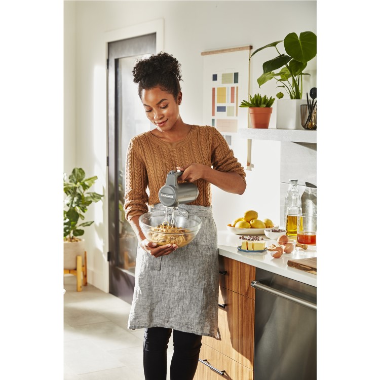 KitchenAid Cordless 7 Speed Hand Mixer - Charcoal Grey