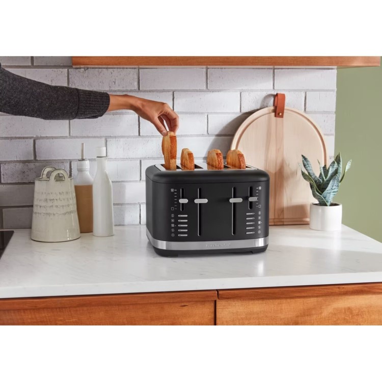 KitchenAid 4 Slice Toaster - Matte Black