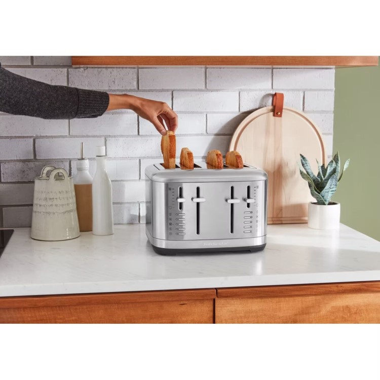 KitchenAid 4 Slice Toaster - Brushed Stainless Steel