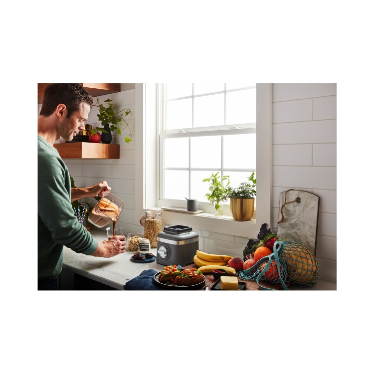 Refurbished KitchenAid K150 1.4L Ice Crusher Blender Matte Grey