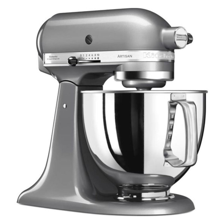 KitchenAid Artisan 4.8L Stand Mixer - Contour Silver
