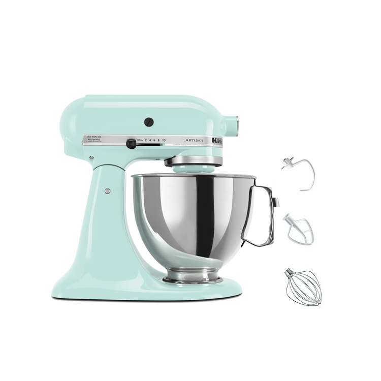 KitchenAid Artisan Stand Mixer with 4.8L Bowl in Ice Blue