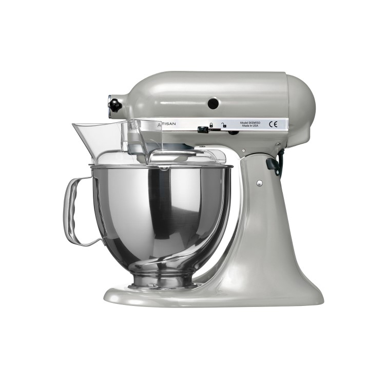 KitchenAid 5KSM150PSBMC 4.8L Artisan Stand Mixer - Metallic Chrome
