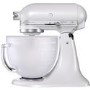 KitchenAid 5KSM156BFP 4.8L Artisan Stand Mixer with Glass Bowl - White