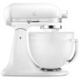 KitchenAid 5KSM156BFP 4.8L Artisan Stand Mixer with Glass Bowl - White