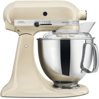 KitchenAid Artisan Stand Mixer with 4.8L & 3L Bowls in Almond Cream