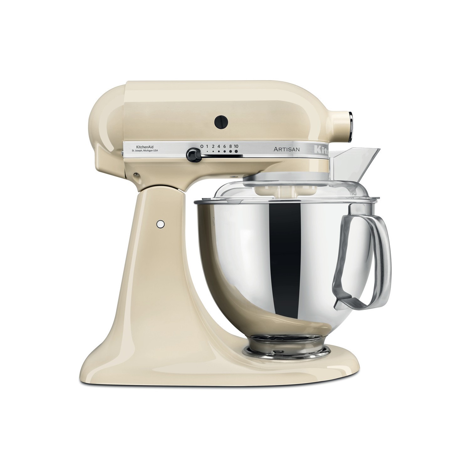 Refurbished KitchenAid 5KSM175PSBAC 4.8L Artisan Stand Mixer Almond Cream