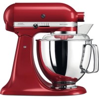 KitchenAid Artisan Stand Mixer with 4.8L & 3L Bowls in Empire Red