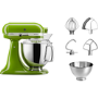 KitchenAid Artisan Stand Mixer with 4.8L & 3L Bowls in Matcha Green