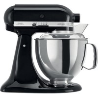 Refurbished KitchenAid 5KSM175PSBOB Artisan 4.8L Stand Mixer - Onyx Black