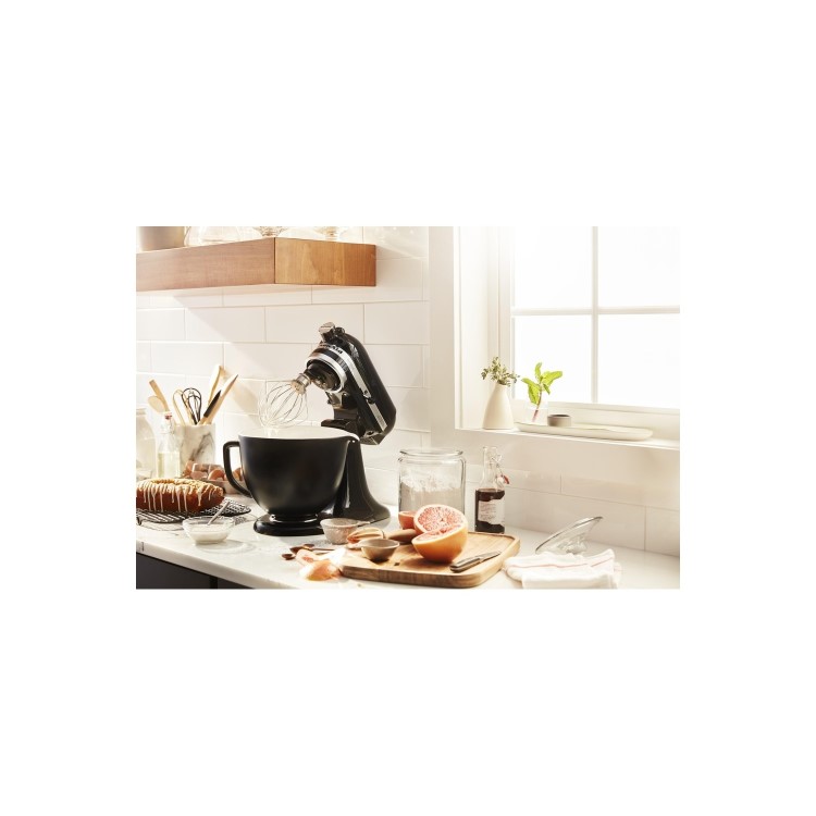 Refurbished KitchenAid 5KSM175PSBOB Artisan 4.8L Stand Mixer - Onyx Black