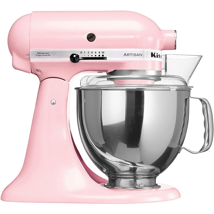 Refurbished KitchenAid 5KSM175PSBSP 4.8L Artisan Stand Mixer - Silk Pink
