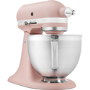 Refurbished KitchenAid Artisan Stand Mixer with Two-tone 4.8L & 3L Bowls in Pink