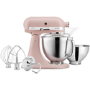 KitchenAid Artisan Stand Mixer with Two-tone 4.8L & 3L Bowls in Pink