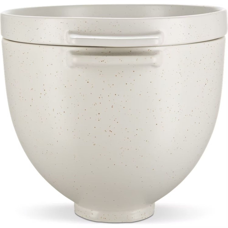 KitchenAid Bread Bowl with Baking Lid - Grey Speckle