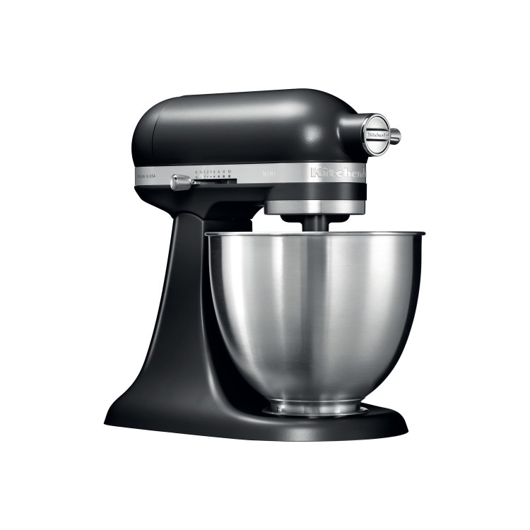 Refurbished KitchenAid 5KSM3311XBBM 3.3L Mini Stand Mixer - Matte Black