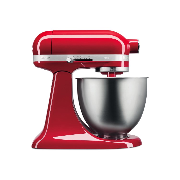 Refurbished KitchenAid 3.3L Mini Stand Mixer Empire Red