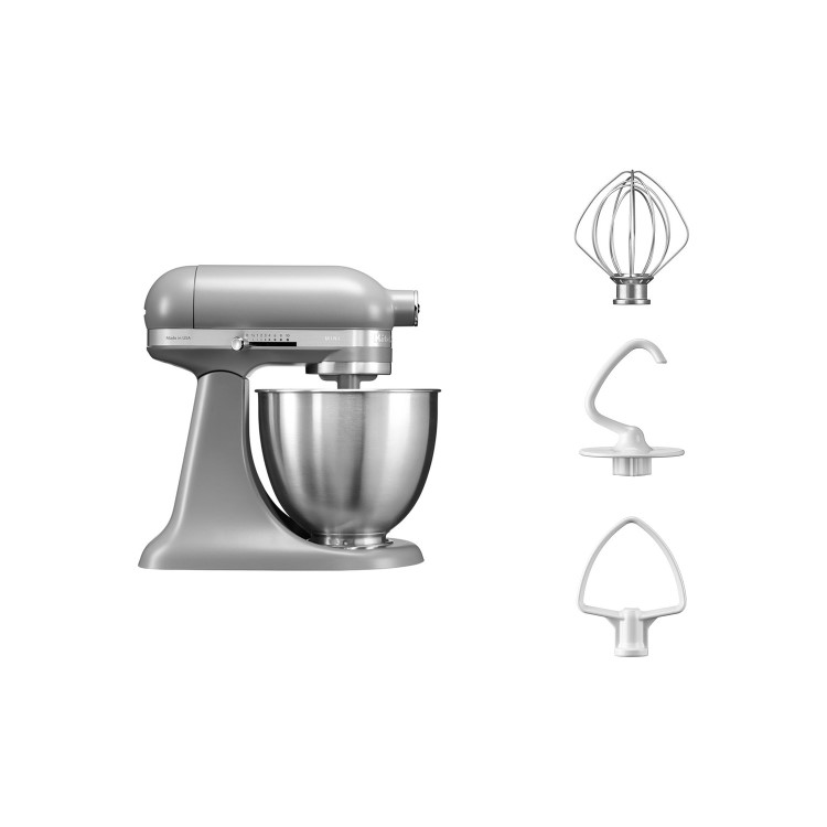 Refurbished KitchenAid 3.3L Mini Stand Mixer Matte Grey