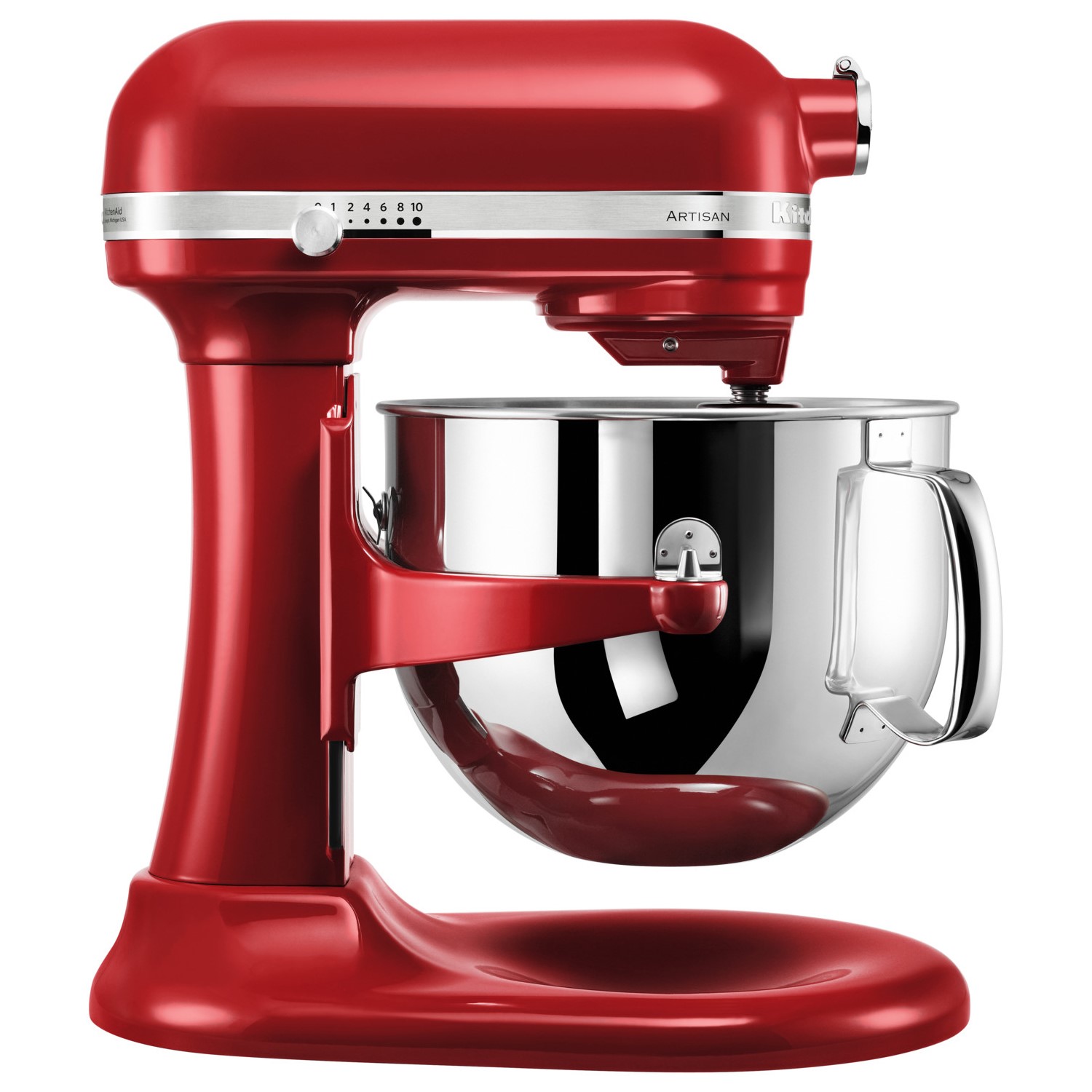 KitchenAid Artisan Stand Mixer with 6.9L Bowl in Empire Red