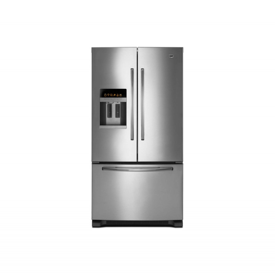 Maytag 5MFI267AA 3 Door Freestanding Fridge Freezer Silver