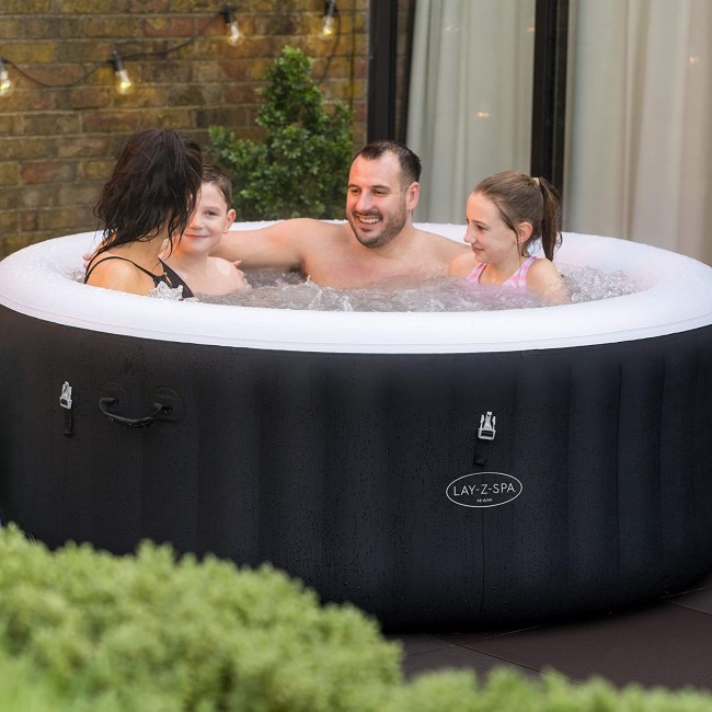 Lay-Z Spa AirJet Miami 4 Person Inflatable Hot Tub. PRICE DROP THIS WEEK  ONLY. 60001 | Appliances Direct