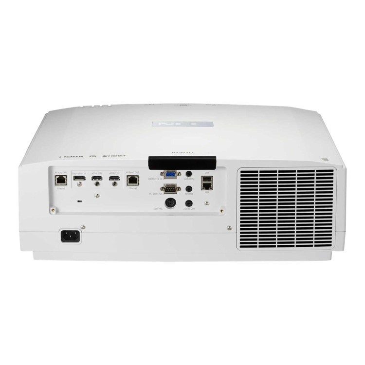 NEC PA703W 7000 ANSI Lumens WXGA 3LCD Technology Installation Projector