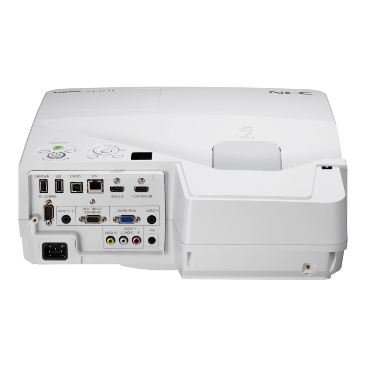 NEC 3600 ANSI Lumens XGA Resolution 3LCD Technology 5.6 Kg - Includes NP04WI Multipen Kit