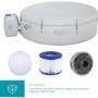 Lay-Z-Spa AirJet Vegas 6 Person Hot Tub in White - Box Opened
