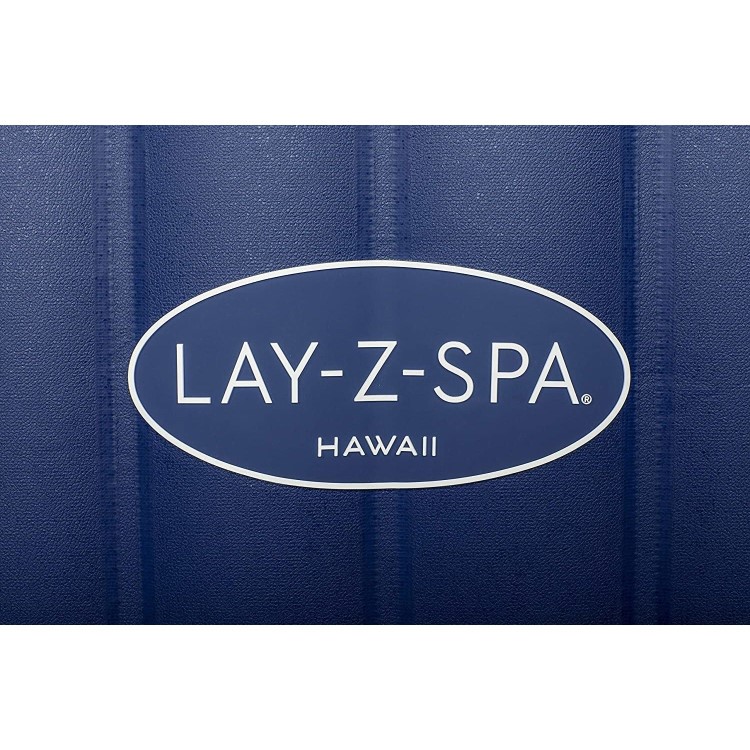 GRADE A2 - Lay-Z Spa AirJet Hawaii 6 Person Hot Tub in Blue