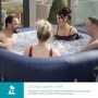 GRADE A2 - Lay-Z Spa AirJet Hawaii 6 Person Hot Tub in Blue
