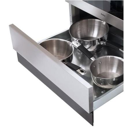 GRADE A2 - Amica 608CE2TAXX 60cm Single Fan Oven Electric Cooker With Ceramic Hob - Stainless Steel
