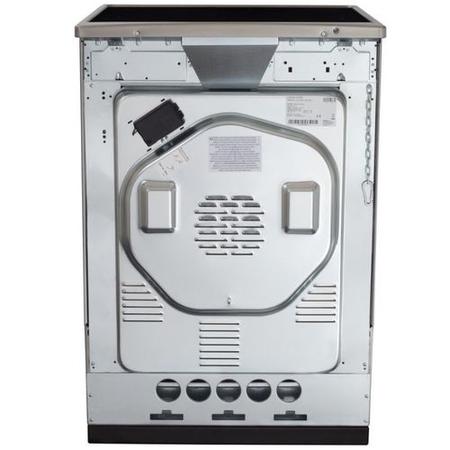 GRADE A2 - Amica 608CE2TAXX 60cm Single Fan Oven Electric Cooker With Ceramic Hob - Stainless Steel