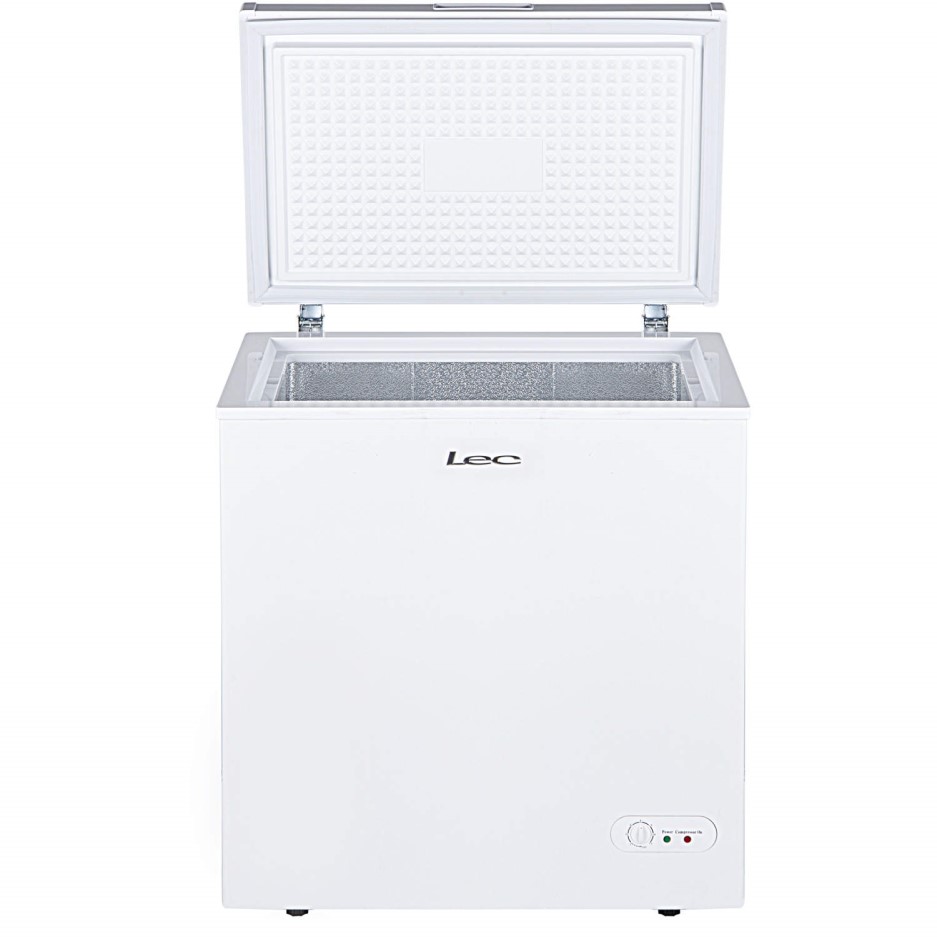 LEC CF150LW 150 Litre Chest Freezer White 444442302 Appliances Direct