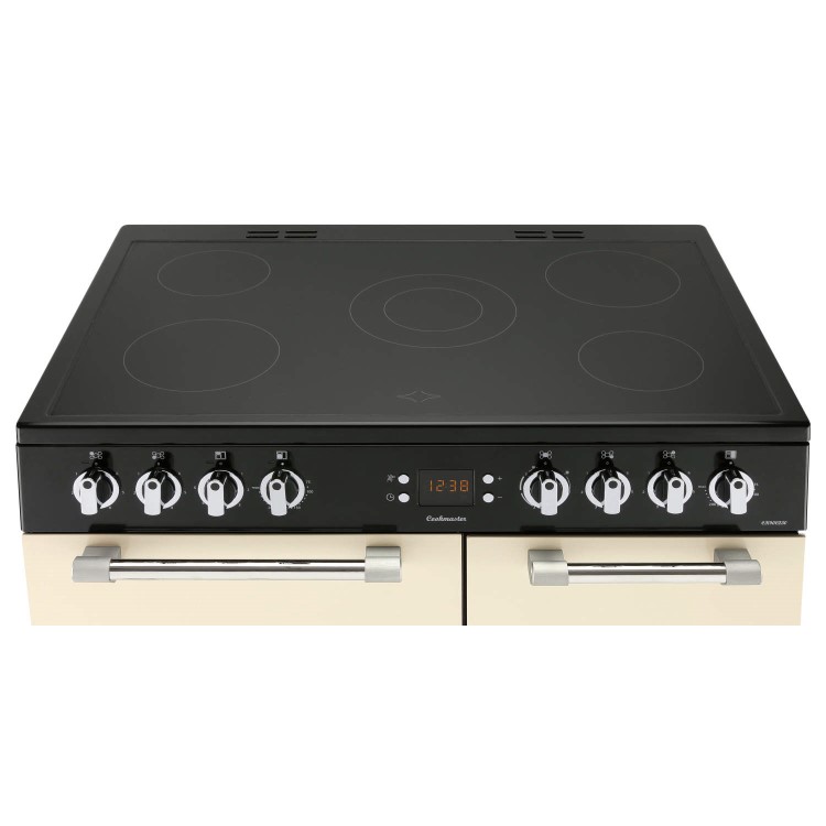 LEISURE CK90C230C Cookmaster Cream 90cm Electric Range Cooker With Ceramic Hob