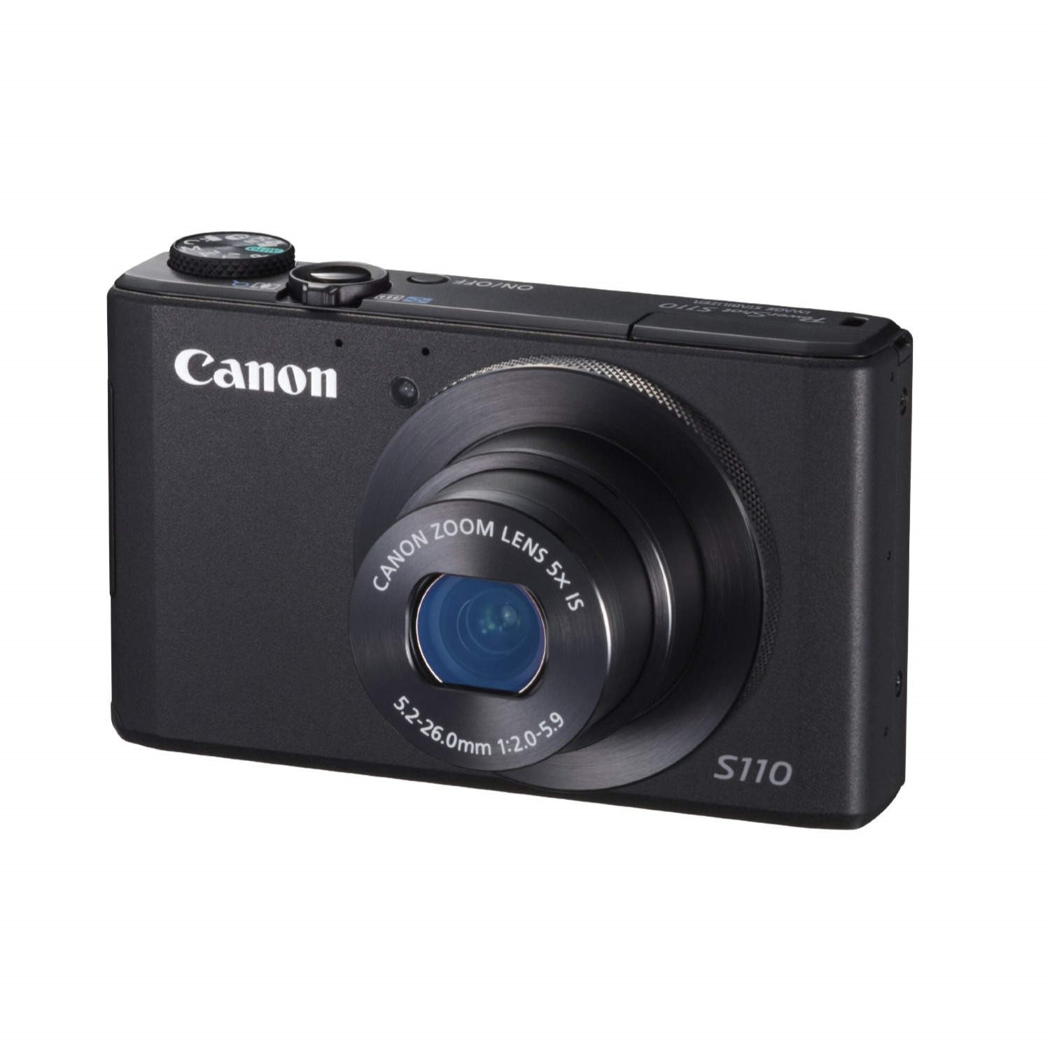 Canon Powershot S110 12.1MP Digital Camera Black 6351B010AA