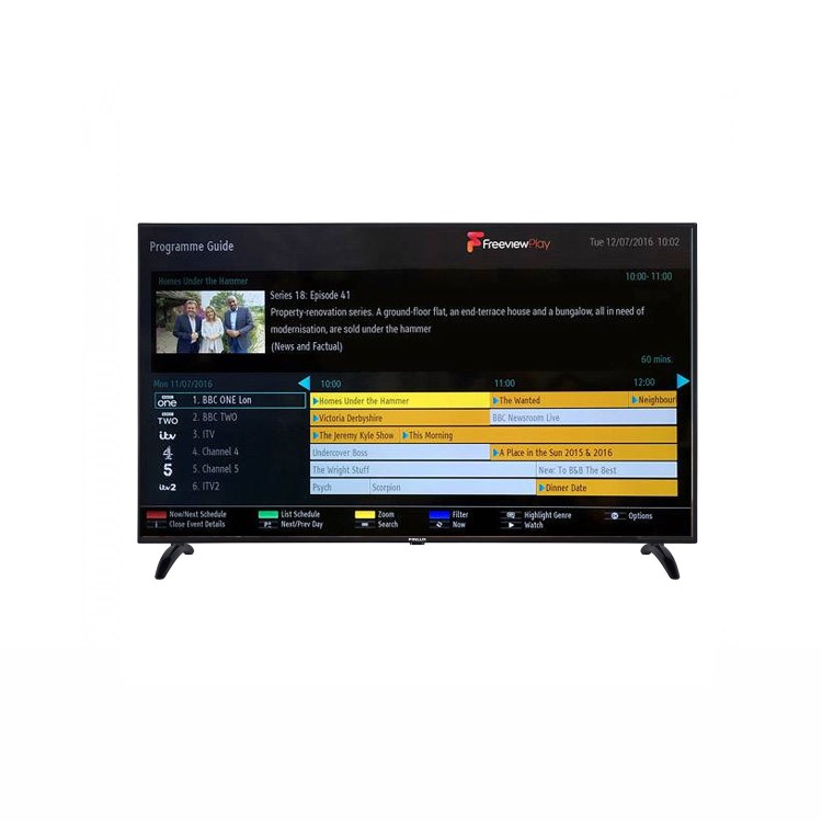Finlux 65 Inch 4K Ultra HD Smart LED TV with Freeview Play and Freeview HD plus DTS TruSurround