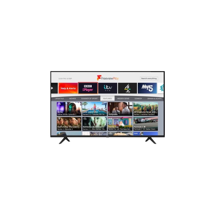 Refurbished Hisense 65" 4K Ultra HD with HDR LED Freeview Play Smart TV