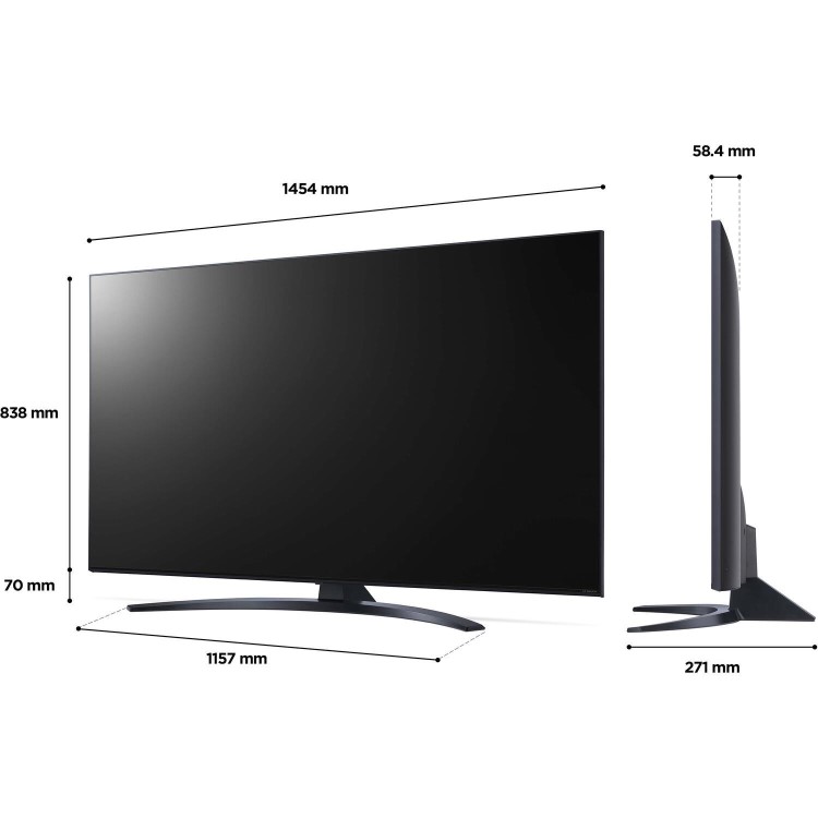 LG NANO76 NanoCell 65 Inch 4K HDR Smart TV