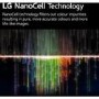 LG NANO76 NanoCell 65 Inch 4K HDR Smart TV