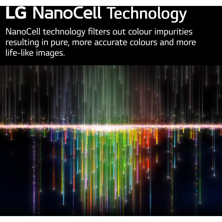 LG NANO76 NanoCell 65 Inch 4K HDR Smart TV