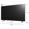 LG Nano80 NanoCell 65 Inch LED 4K HDR Freeview Play and Freesat HD Smart TV