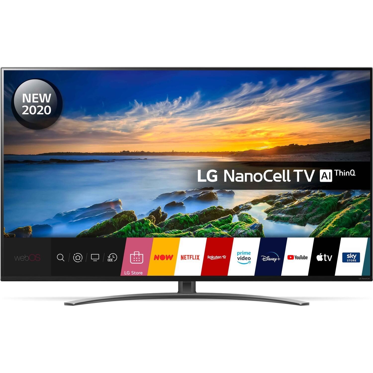 Refurbished LG 55 4K Ultra HD with HDR10 NanoCell LED Freesat HD Smart TV