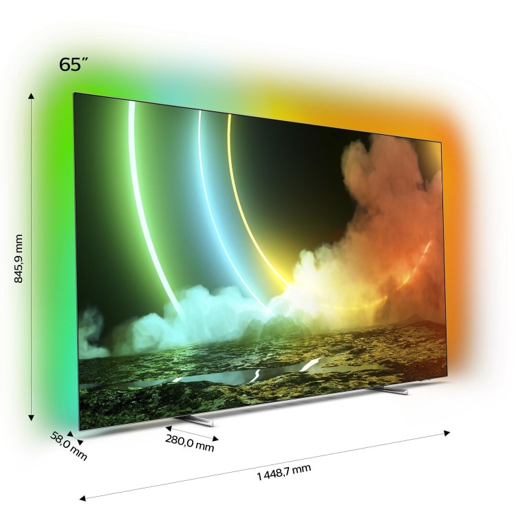 Philips 65" OLED706 4K UHD OLED Android TV with Ambilight
