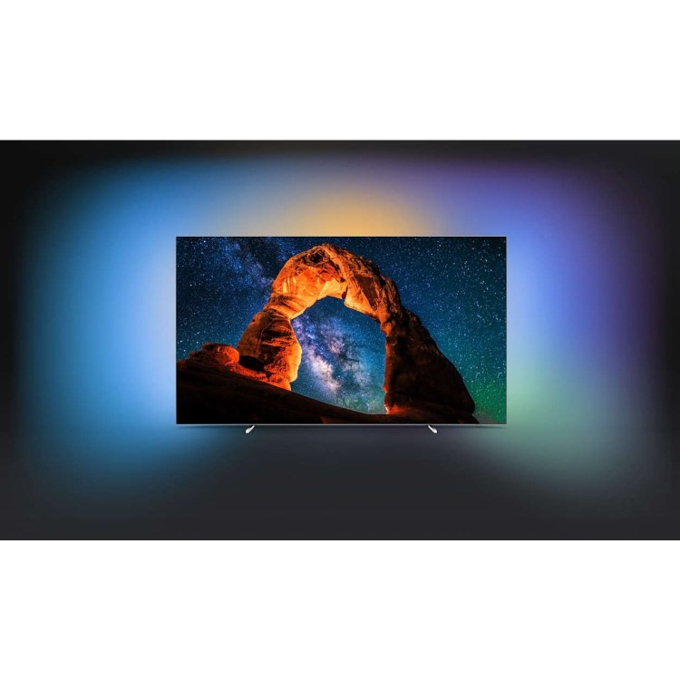 GRADE A1 - Philips 65OLED803 65" 4K Ultra HD Smart HDR OLED TV with 1 Year Warranty