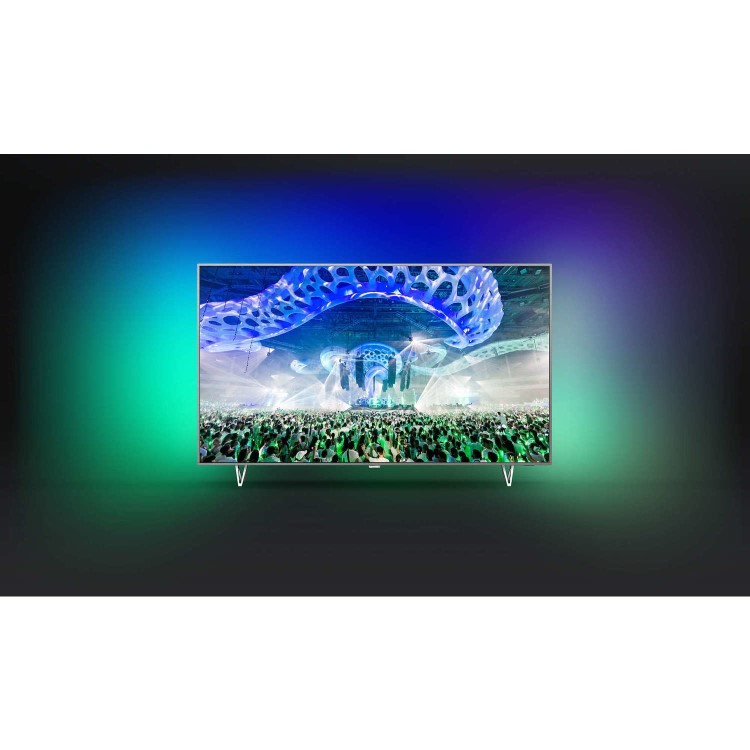 GRADE A1 - Philips 65PUS7601 65" 4K Ultra HD HDR Ambilight LED Android Smart TV with 1 Year warranty