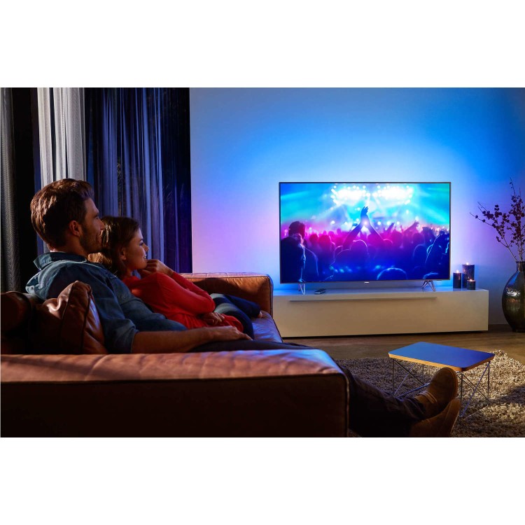 GRADE A1 - Philips 65PUS7601 65" 4K Ultra HD HDR Ambilight LED Android Smart TV with 1 Year warranty