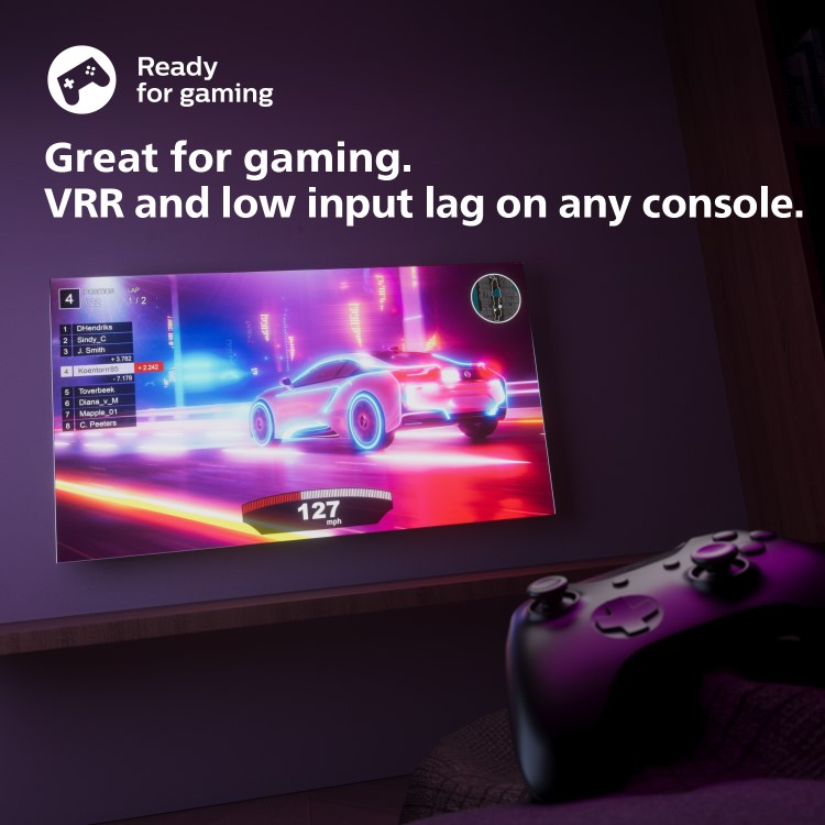 Philips PUS7608 65 inch LED 4K HDR Smart TV with Dolby Atmos